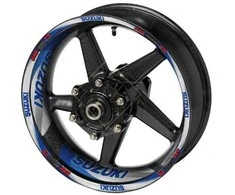 SUZUKI GSX-R600 motociklo ratlankių lipdukų rinkinys