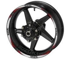 SUZUKI GSX-R750 motociklo ratlankių lipdukų rinkinys