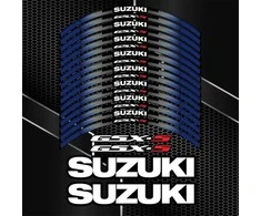 SUZUKI GSX-S motociklo ratlankių lipdukų rinkinys