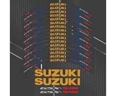 SUZUKI GSX-S750 motociklo ratlankių lipdukų rinkinys
