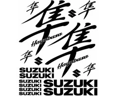 Suzuki Hayabusa lipdukų rinkinys motociklo vinilo lipdukai