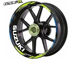Suzuki motociklo ratlankių lipdukai – 20 vnt. rinkinys