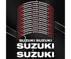 Suzuki motociklų ratlankių lipdukai