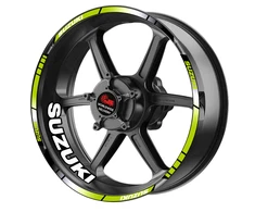 Suzuki motociklų ratlankių lipdukai