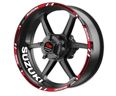 Suzuki motociklų ratlankių lipdukai rinkinukas