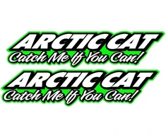 Technikos lipdukai Arctic Cat, 2 vnt.