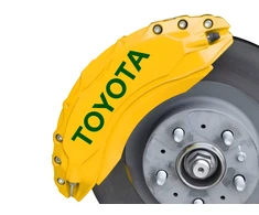 Toyota Automobilio suportų lipdukai išsiskiriantys