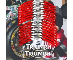 Triumph motociklo ratlankių lipdukai