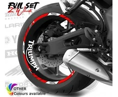 Triumph motociklo ratlankių lipdukai
