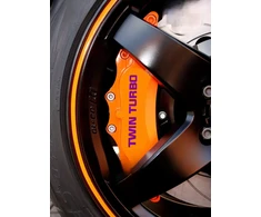 Twin Turbo Karščiui atsparūs suportų lipdukai