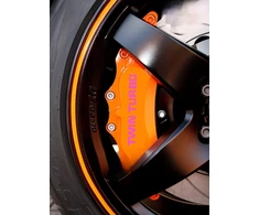 Twin Turbo Karščiui atsparūs suportų lipdukai