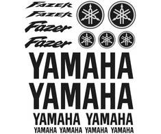 Yamaha Fazer motociklo lipdukų rinkinys
