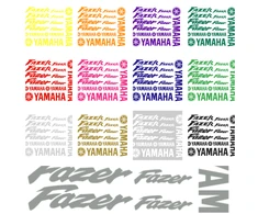 Yamaha FAZER motociklo logo lipdukų rinkinys, vinilo lipdukai