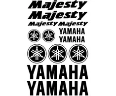 Yamaha Majesty Sport Edition motociklo lipdukų rinkinys