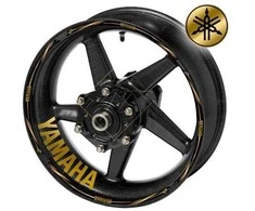 YAMAHA moto ratlankių lipdukai – premium sporto išvaizda