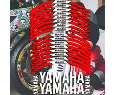 Yamaha motociklo ratlankių lipdukai
