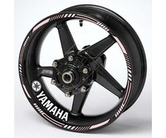 Yamaha motociklo ratlankių lipdukai