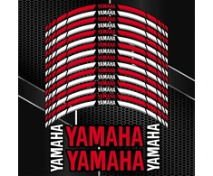 Yamaha motociklo ratlankių lipdukai rinkinukas