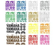 Yamaha R6 Exup motociklo logotipo lipdukų rinkinys, vinilo lipdukai