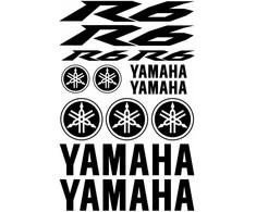 Yamaha R6 lipdukų rinkinys