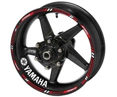 YAMAHA ratų lipdukų juostos – tvirtas ir matomas komplektas