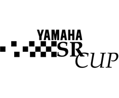 Yamaha SR cup motociklo lipdukai