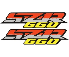 Yamaha Stickers Motociklo lipdukai Yamaha SZR 660, 2 vnt.