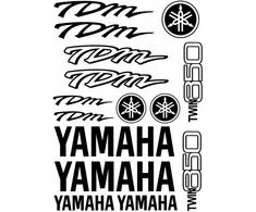 Yamaha TDM Twin 850 lipdukų rinkinys