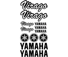 Yamaha Virago motociklo lipdukai