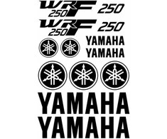 Yamaha WRF 250 lipdukų rinkinys
