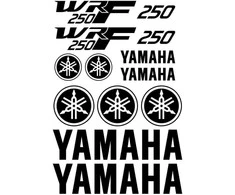 Yamaha WRF 250 motociklo lipdukų rinkinys
