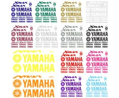 Yamaha XMAX motociklo logotipo lipdukų rinkinys, vinilo lipdukai