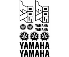Yamaha XT 500 lipdukų rinkinys