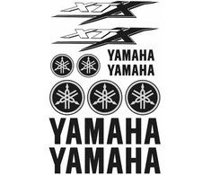 Yamaha XTX motociklo lipdukų rinkinys
