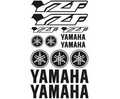 Yamaha YZF motociklo lipdukų rinkinys