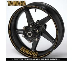 Yamaha YZF / MT motociklo ratlankių lipdukai