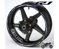 Yamaha YZF R1 motociklo ratlankių lipdukai
