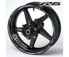 Yamaha YZF R6 motociklo ratlankių lipdukai