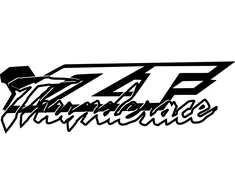 Yamaha yzf thunderace motociklo lipdukai – TR-2351