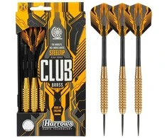 Harrows Steeltip Club Brass 25g strėlės