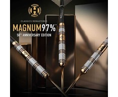 Harrows Magnum 97% 50-mečio jubiliejinis leidimas, smiglis su plieniniais antgaliais