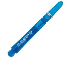 Koteliai Harrows Supergrip Spin, mėlyni, trumpi, 35 mm