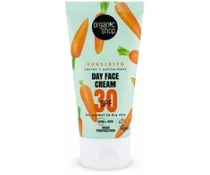 Organic Shop Morkų veido kremas De Dia Spf30 50ml