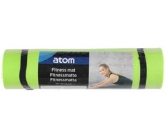 ATOM Treniruočių kilimėlis, 7 mm, žalias