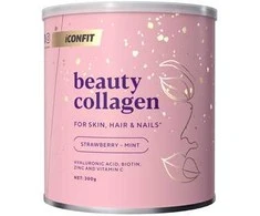 Braškių-mėtų skonio grožio kolagenas ICONFIT, 300g