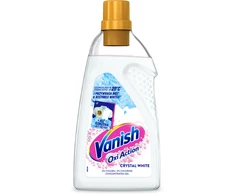 Dėmių šalinimo gelis VANISH Oxi Action Crystal Baltas Baltiems skalbiniams, 1,5 l