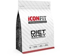 Dietinės išrūgos ICONFIT braškių skonio, 1kg