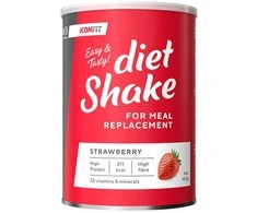 Dietinis kokteilis ICONFIT braškinis, 495 g
