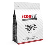 Greito paruošimo baltymų avižos ICONFIT, šokolado skonio, 1kg