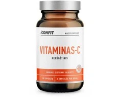 ICONFIT Vitaminas C ne-rūgštus, 90 Kapsulių
